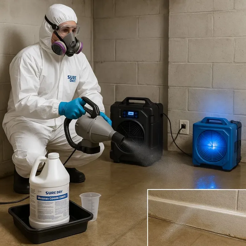 Sanitization and Odor Removal process in Greenfield, TN