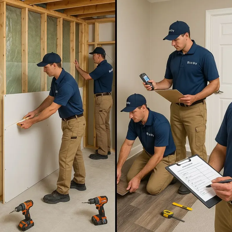 Repairs and Reconstruction process in Greenfield, TN