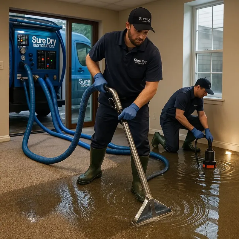 Water Extraction and Removal process in Greenfield, TN